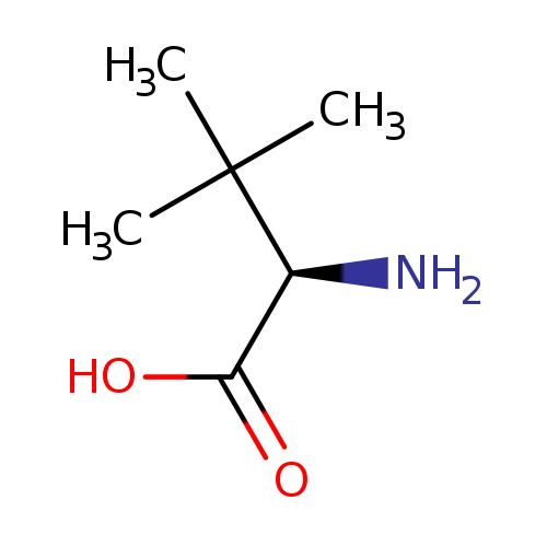 N[C@H](C(C)(C)C)C(=O)O