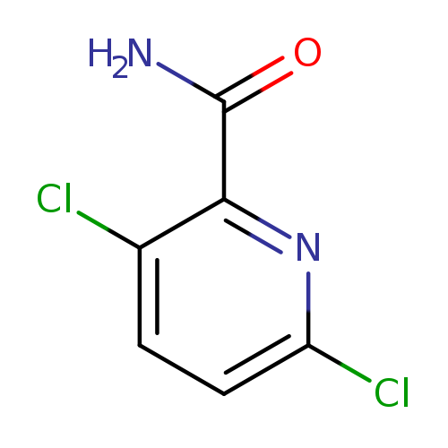 Clc1ccc(c(n1)C(=O)N)Cl