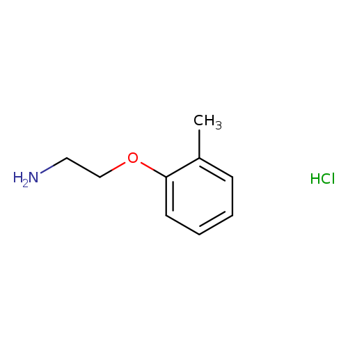 NCCOc1ccccc1C.Cl