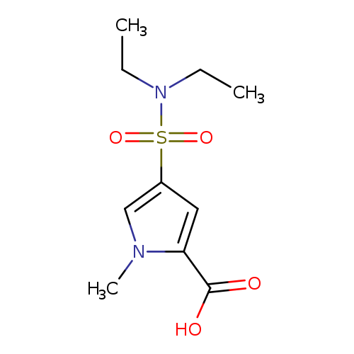 CCN(S(=O)(=O)c1cn(c(c1)C(=O)O)C)CC