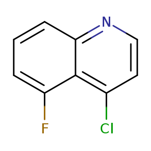 Fc1cccc2c1c(Cl)ccn2
