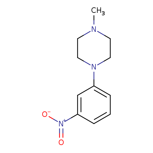 CN1CCN(CC1)c1cccc(c1)[N+](=O)[O-]