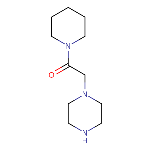O=C(N1CCCCC1)CN1CCNCC1