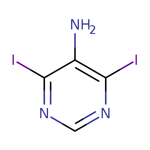 Ic1ncnc(c1N)I