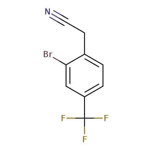 N#CCc1ccc(cc1Br)C(F)(F)F