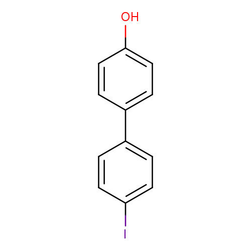 Oc1ccc(cc1)c1ccc(cc1)I