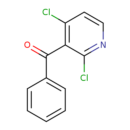 Clc1ccnc(c1C(=O)c1ccccc1)Cl