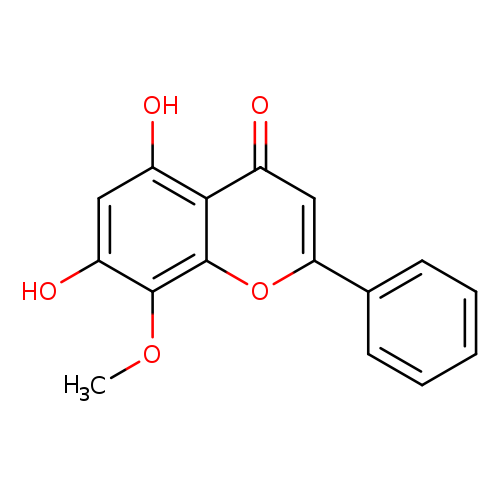 COc1c(O)cc(c2c1oc(cc2=O)c1ccccc1)O