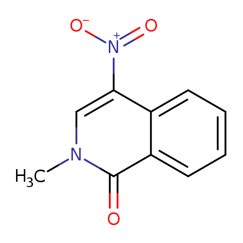 [O-][N+](=O)c1cn(C)c(=O)c2c1cccc2