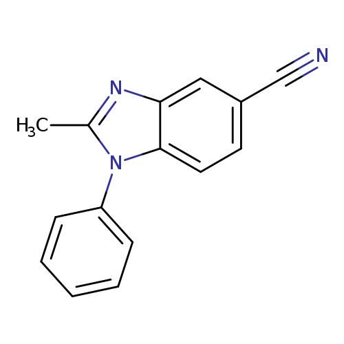 N#Cc1ccc2c(c1)nc(n2c1ccccc1)C