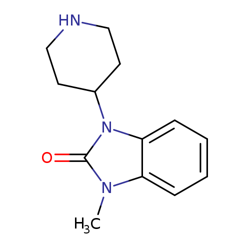 Cn1c(=O)n(c2c1cccc2)C1CCNCC1