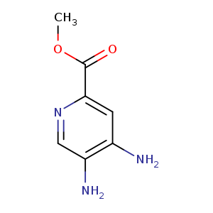 COC(=O)c1cc(N)c(cn1)N