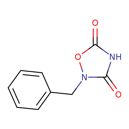 O=c1[nH]c(=O)on1Cc1ccccc1