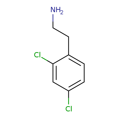 NCCc1ccc(cc1Cl)Cl