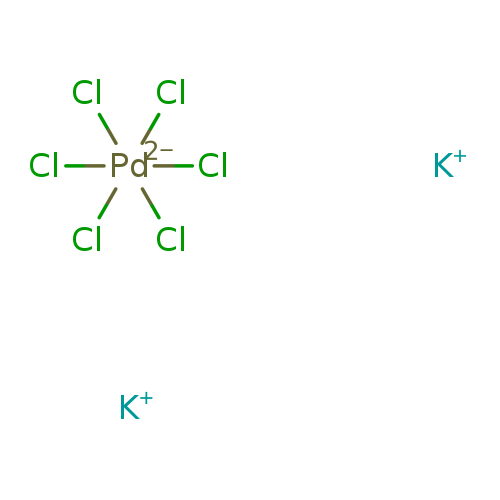 Cl[Pd-2](Cl)(Cl)(Cl)(Cl)Cl.[K+].[K+]