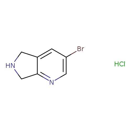 Brc1cnc2c(c1)CNC2.Cl