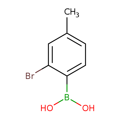 Cc1ccc(c(c1)Br)B(O)O
