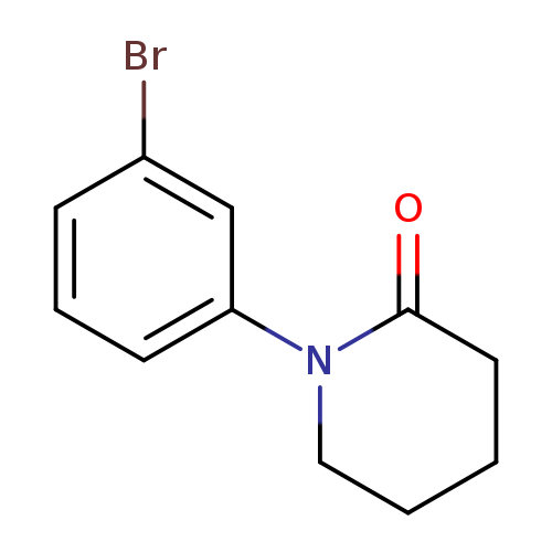 Brc1cccc(c1)N1CCCCC1=O