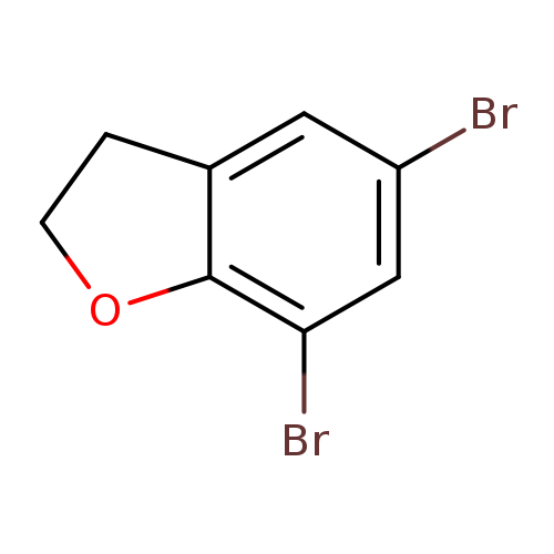 Brc1cc(Br)c2c(c1)CCO2