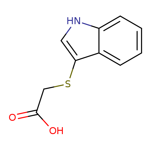 OC(=O)CSc1c[nH]c2c1cccc2