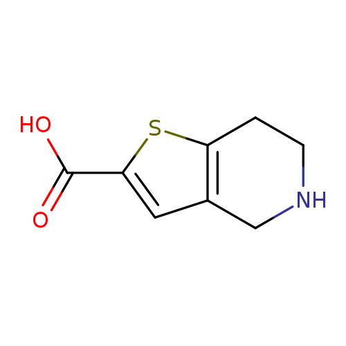 OC(=O)c1cc2c(s1)CCNC2