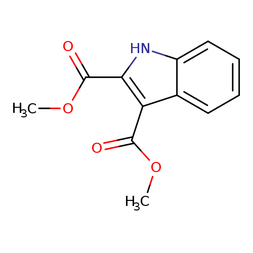 COC(=O)c1c([nH]c2c1cccc2)C(=O)OC