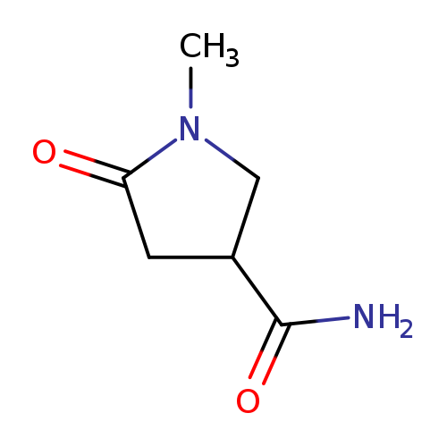 NC(=O)C1CC(=O)N(C1)C