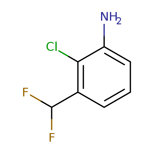 FC(c1cccc(c1Cl)N)F