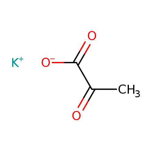 CC(=O)C(=O)[O-].[K+]