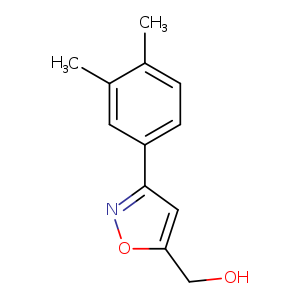 OCc1onc(c1)c1ccc(c(c1)C)C