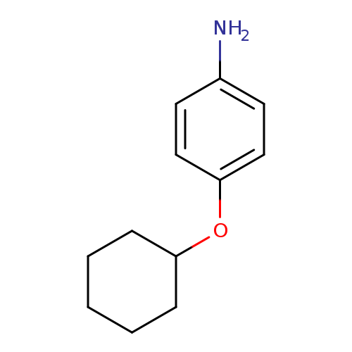 Nc1ccc(cc1)OC1CCCCC1