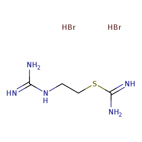 NC(=N)NCCSC(=N)N.Br.Br