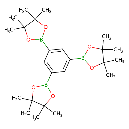 CC1(C)OB(OC1(C)C)c1cc(cc(c1)B1OC(C(O1)(C)C)(C)C)B1OC(C(O1)(C)C)(C)C