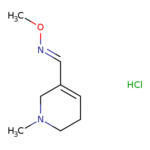 CO/N=C/C1=CCCN(C1)C.Cl