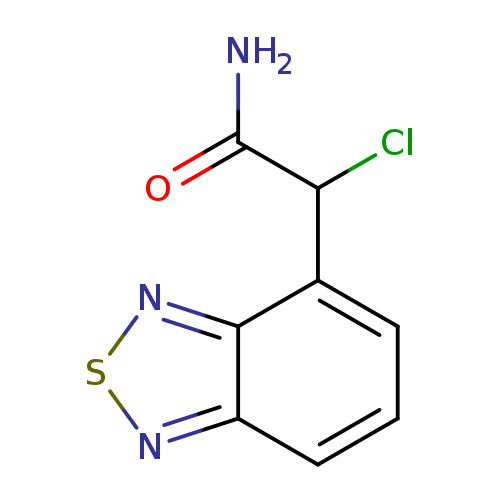 NC(=O)C(c1cccc2c1nsn2)Cl