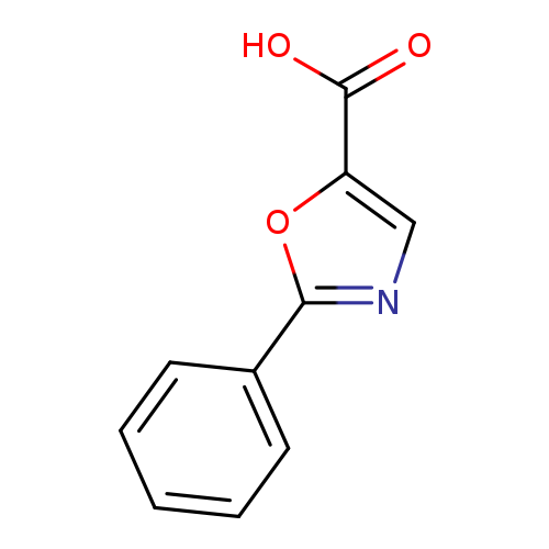 OC(=O)c1cnc(o1)c1ccccc1