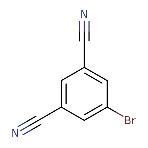 N#Cc1cc(Br)cc(c1)C#N