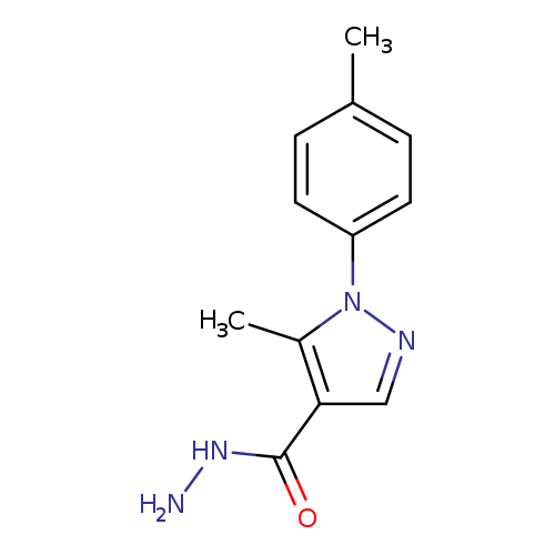 NNC(=O)c1cnn(c1C)c1ccc(cc1)C