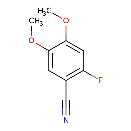 COc1cc(C#N)c(cc1OC)F