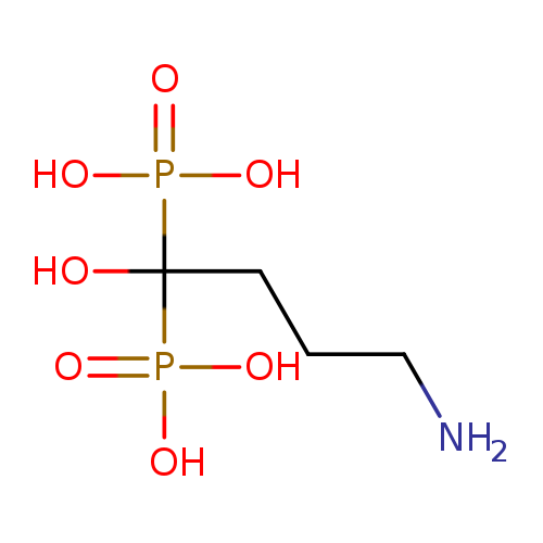 NCCCC(P(=O)(O)O)(P(=O)(O)O)O