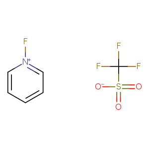 [O-]S(=O)(=O)C(F)(F)F.F[n+]1ccccc1