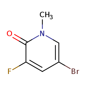 Brc1cn(C)c(=O)c(c1)F