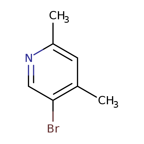 Cc1ncc(c(c1)C)Br