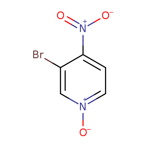 [O-][n+]1ccc(c(c1)Br)[N+](=O)[O-]