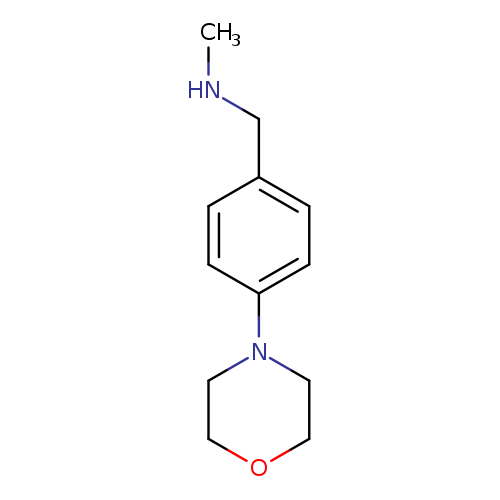 CNCc1ccc(cc1)N1CCOCC1