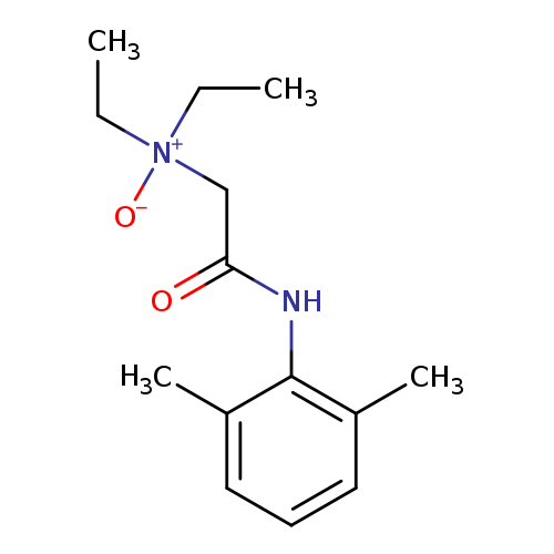 CC[N+](CC(=O)Nc1c(C)cccc1C)(CC)[O-]