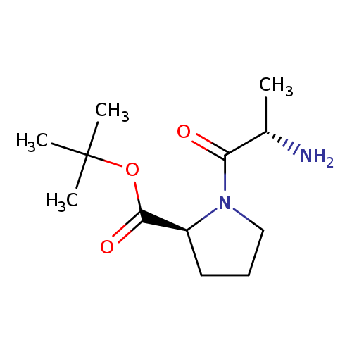 O=C([C@@H]1CCCN1C(=O)[C@@H](N)C)OC(C)(C)C