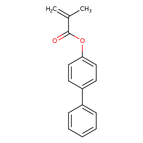 O=C(C(=C)C)Oc1ccc(cc1)c1ccccc1