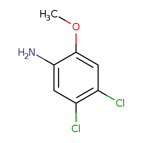 COc1cc(Cl)c(cc1N)Cl