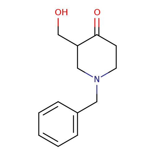 OCC1CN(CCC1=O)Cc1ccccc1
